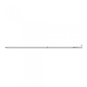 Kirschner Wire Drill Trocar Pointed - Round End Stainless Steel, 14 cm - 5 1/2" Diameter 1.4 mm Ø